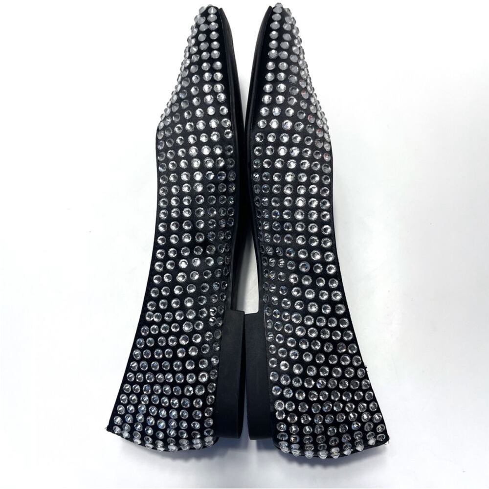 STEVE MADDEN Delphine Rhinestone Square
Toe Ballet Flat - Picture 7 of 11